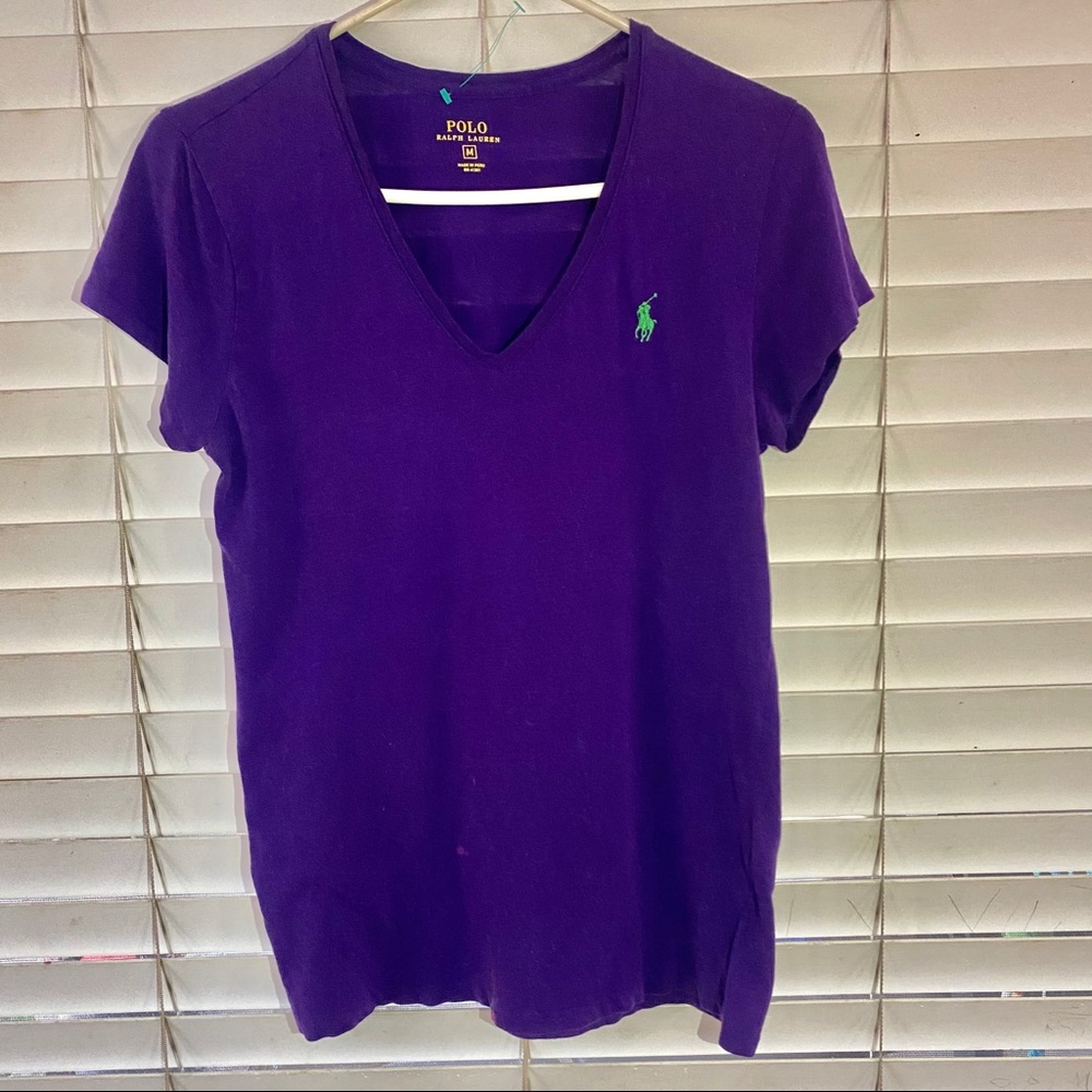 Purple Ralph Lauren Polo T-Shirt